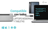 EAN 8595611706530 - i-tec C31FLAT2PDPRO base para portátil y replicador de puertos Alámbrico USB 3.2 Gen 1 (3.1 Gen 1) Type-C imagen 4