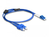 Delock Lwl Cable Mit Metallarmierung Lc Duplex Zu Sc Duplex Singlemode Os2 1 M