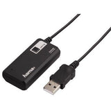 Hama Twin Adaptador De Audio Bluetooth - Jack 3.5mm Hembra - Rango De 10m - Negro