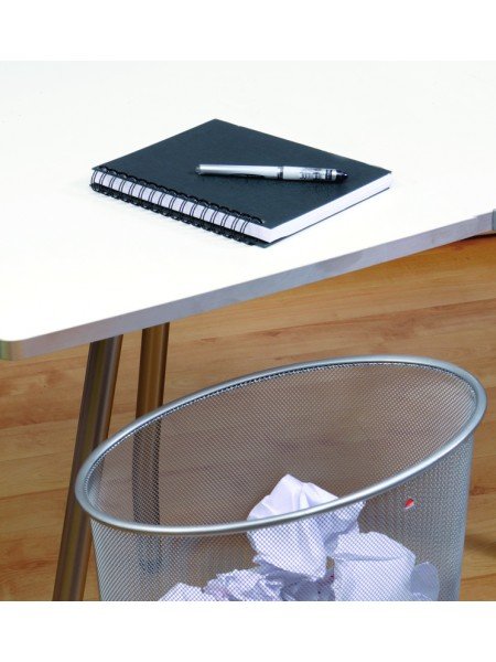 Archivo 2000 Papelera De Rejilla Mesh Alba Capacidad 18 Litros 355x290x400 Mm Gris