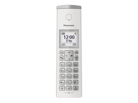 EAN 5025232859375 - Panasonic KX-TGK210 Teléfono DECT Identificador de llamadas Blanco imagen 5