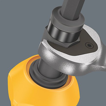 Atornillador Wera 921 Kraftform Plus Negro Amarillo, 1/4" 05018100001