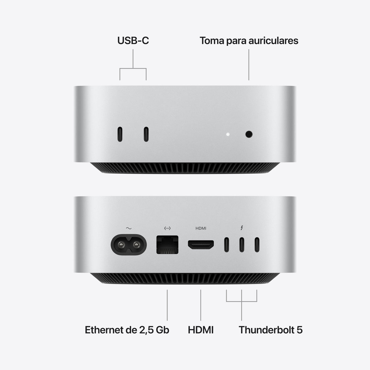 Apple Mac Mini M5 Pro 15-Core Cpu 24gb 512gb Ssd 16-Core Gpu