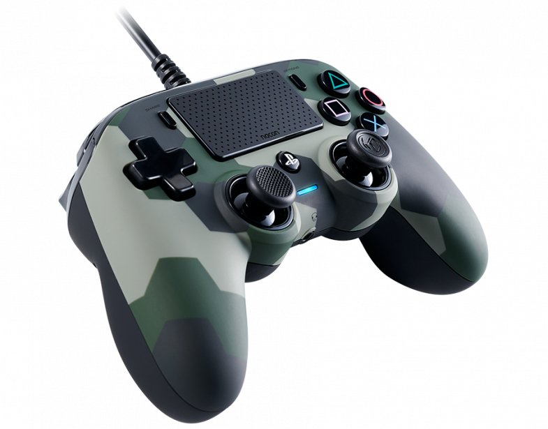 Ps4 Nacon Compact Controller Camo Green