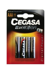 Cegasa Ultra Alcaline Pack De 4 Pilas Lr03 Aaa - Alta Tecnologia - Mas Capacidad, Potencia Y Rendimiento