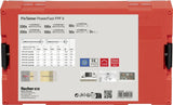 Fischer Fixtainer Powerfast Ii Cabeza Avellanada Tg/Vg Tx, Juego De Tornillos 702 Piezas, Rosca Parcial Y Total, Galvanizado 562928