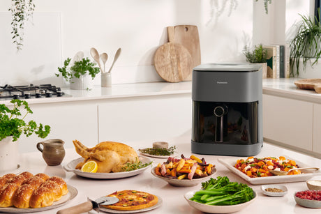 EAN 5025232965830 - Panasonic NF-CC500SXE freidora Sencillo 5 L Independiente 1450 W Freidora de aire caliente Gris imagen 23