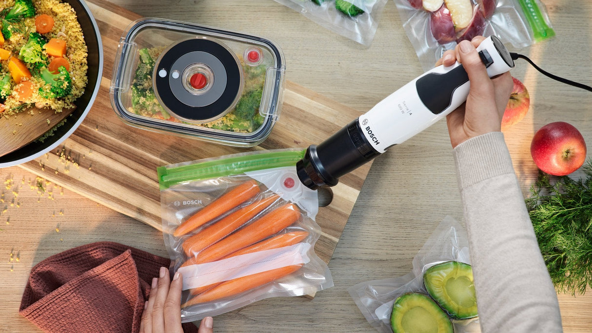 Batidora De Mano Bosch Msm4w210  Ergomaster, 600 W, Blanco