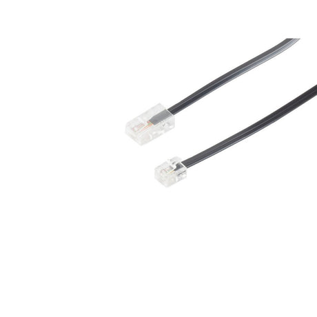 EAN 4017538702531 - S/CONN maximum connectivity 70253- cable telefónico 3 m Negro, Transparente imagen 1