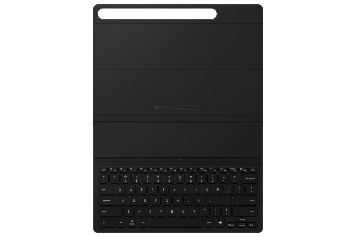 Tab S10+/S9+ Book Cover  Keyboard Slim Black