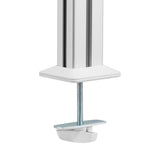 Inline® Slatwall Mounting Columns Aluminium, For Table Mounting Panel, Set Of 2