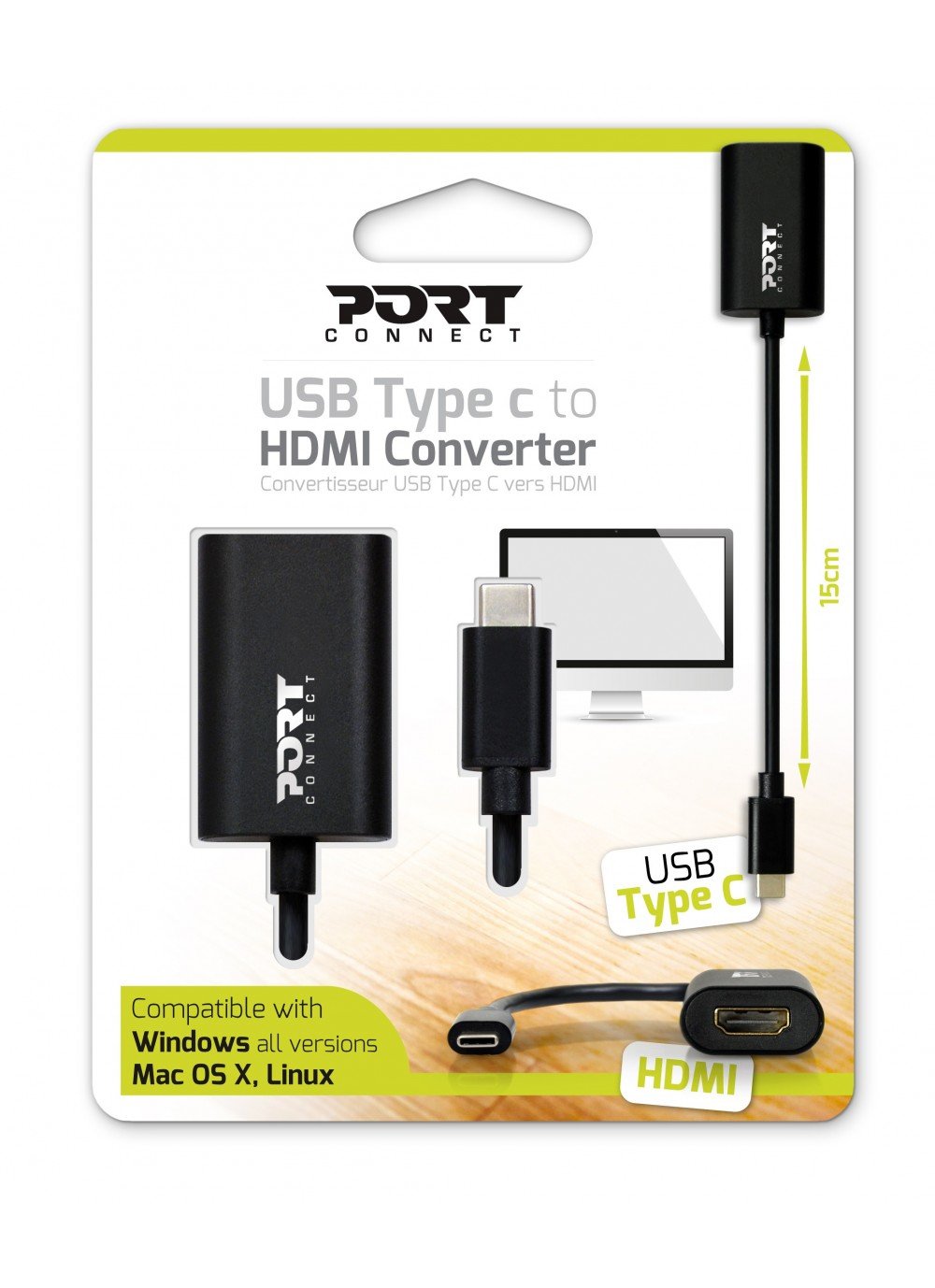 Port Designs Converter Type C To Hdmi
