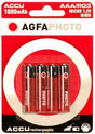 EAN 4250175802756 - AgfaPhoto Batterijen 1x4 Akku NiMh Micro 1000 mAh Batería recargable Níquel-metal hidruro (NiMH) imagen 1