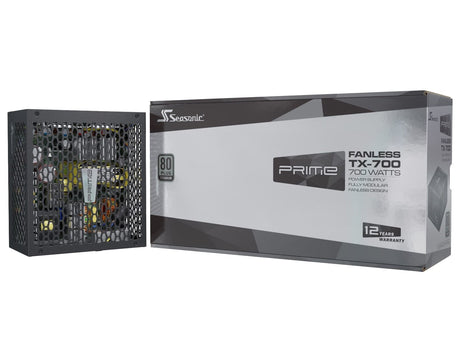 EAN 4711173875581 - Seasonic PRIME Fanless TX unidad de fuente de alimentación 700 W 20+4 pin ATX ATX Negro imagen 12