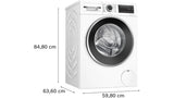 Bosch Home Wgg244120 Serie 6, Lavadora Blanca/Negra, 60 Cm Wgg244120