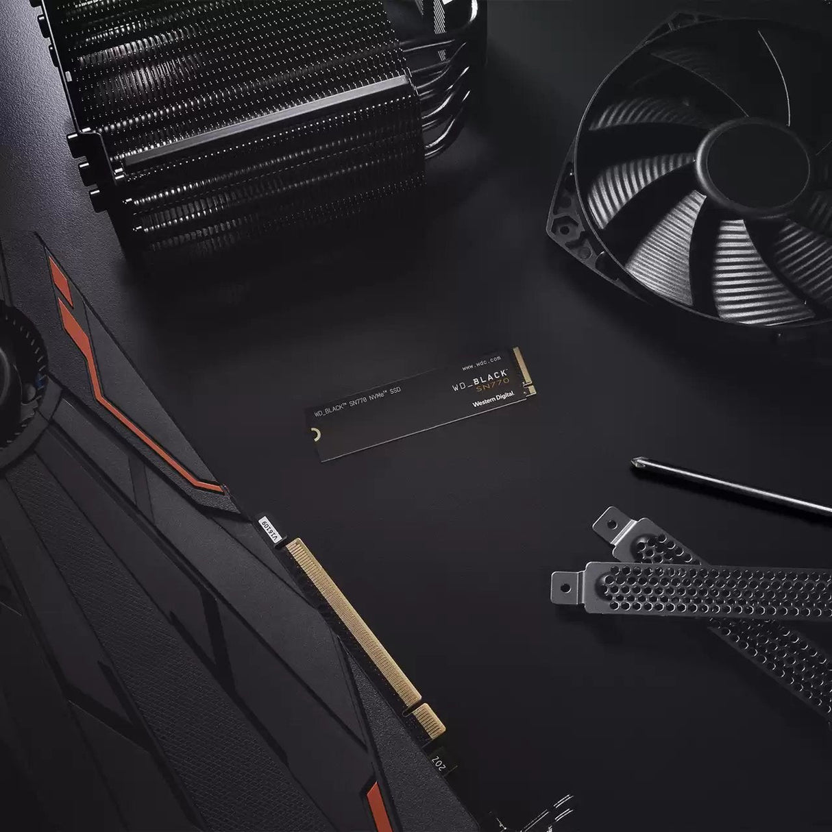 Ssd Western Digital Black Sn770 Nvme 500gb Pcie Gen4 16gt/S M.2 2280