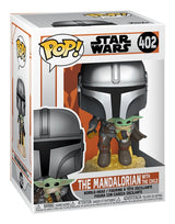 Figura Pop Star Wars The Mandalorian Mando Flying With Jet Pack