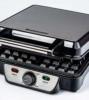 EAN 5902230901285 - Ravanson GR-7030 gofrera 4 barquillo(s) 1100 W Negro imagen 3