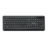 Unykach Uk39 Pack De Teclado Inalambrico Compacto + Raton Inalambrico 1600dpi, 3 Botones, Uso Ambidiestro - Negro