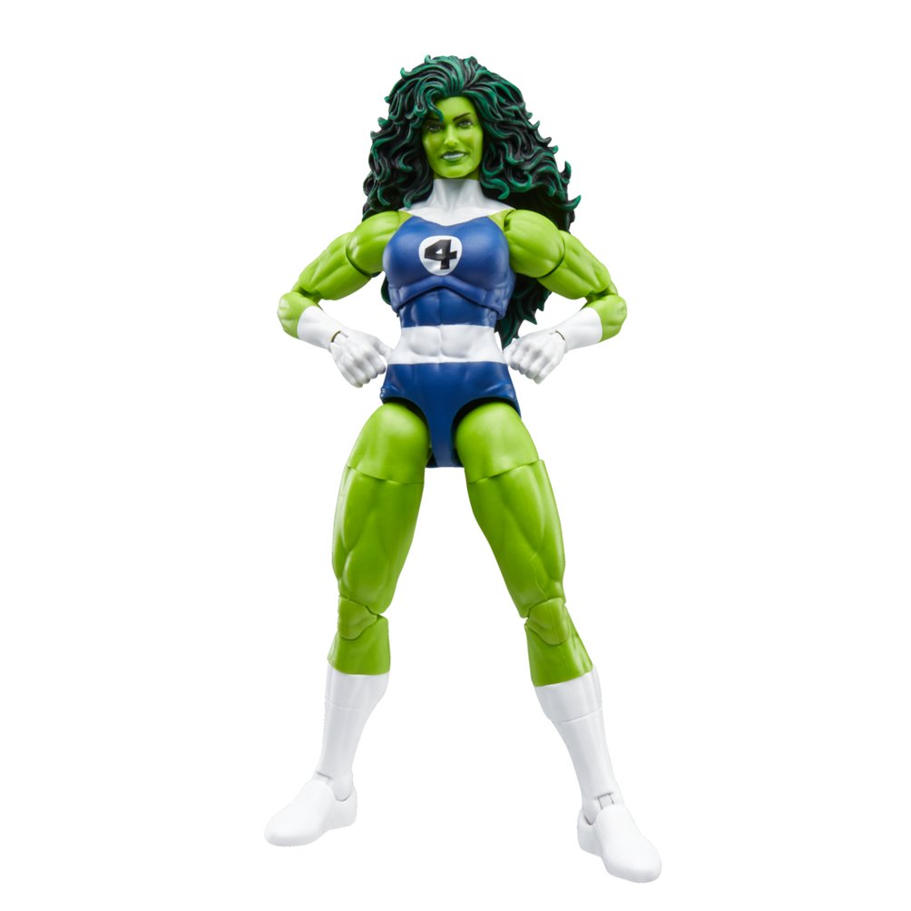 Figura Hasbro Marvel Legends Series Retro Fantastic Four She Hulk