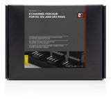 Hub De Ventilador De 8 Puertos Noctua Nv-Fh2, Controlador De Ventilador Negro Nv-Fh2