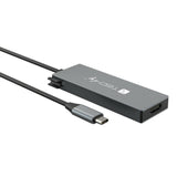 Hub Techly Usb-C 4 In 1