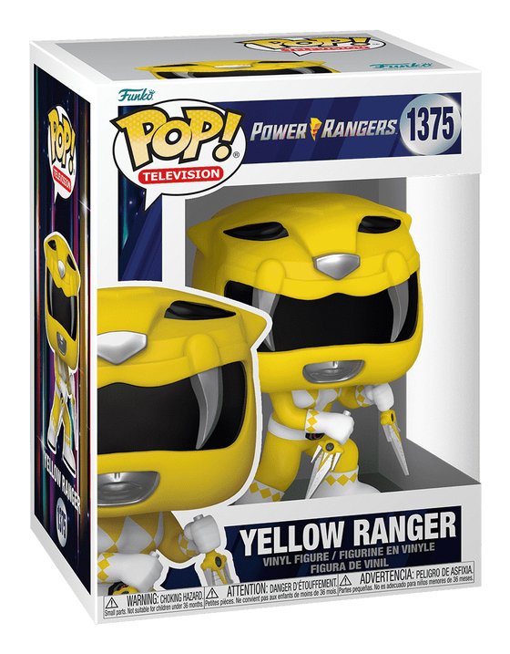 Figura Pop Power Rangers 30th Anniversary Yellow Ranger