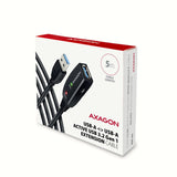 EAN 8595247907240 - Axagon ADR-305 USB 3.2 Gen 1 A-M -> A-F active extension/repeater cable 5m - Kabel - Digital/Daten cable  imagen 9