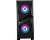 Caja Pc Msi Torre Atx Mag Forge 100r Argb Negro 2x Vent 120mm Argb/Lateral Cristal Templado 306-7g03r11-809