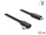 Delock Aktives Opticos Cable Usb 10 Gbps Usb Type-C Stecker Zu Stecker Gewinkelt 10 M