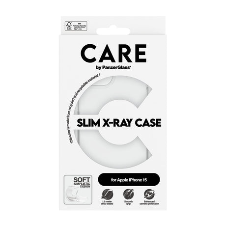EAN 5715685005688 - PanzerGlass CARE™ by ® X-Ray Case iPhone 15 funda para teléfono móvil Transparente imagen 3