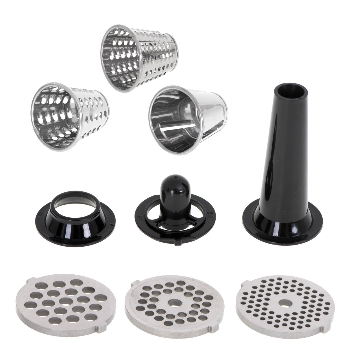 Picadora De Carne Adler Con Triturador Ad 4813 Plata/Negro, 600 W, Nãºmero De Velocidades 2, Rendimiento (Kg/Min) 1