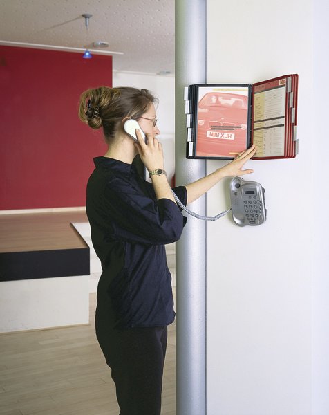 Durable Sherpa Wall 10 Clasificador De Pared + 10 Fundas Sherpa En Formato A4