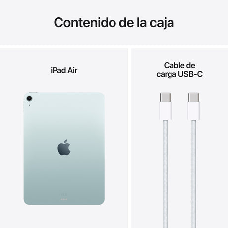 EAN 0195949999413 - Apple iPad Air Apple M 512 GB 27,9 cm (11") 8 GB Wi-Fi 6E (802.11ax) iPadOS 18 Azul imagen 10
