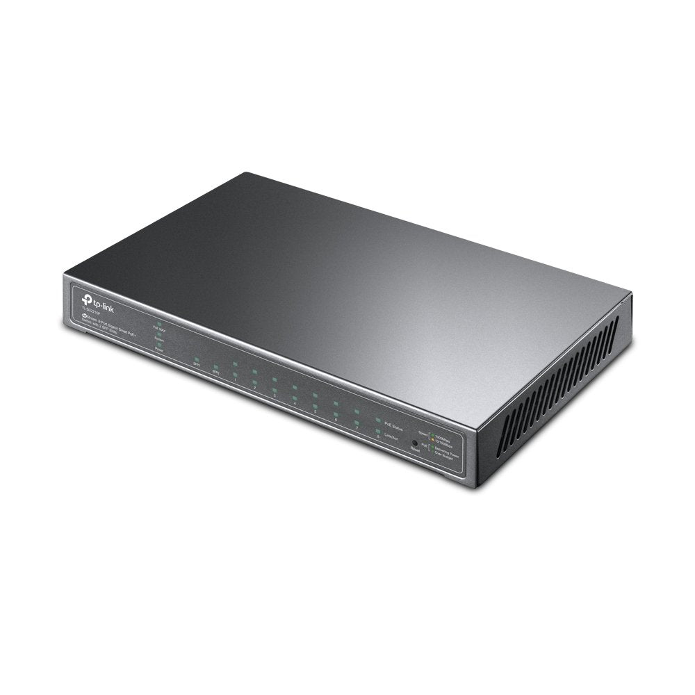 EAN 6935364022013 - TP-Link TL-SG2210P Gestionado L2 Gigabit Ethernet (10/100/1000) Energía sobre Ethernet (PoE) Negro imagen 2