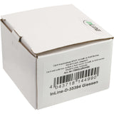 Inline Cat.6 Wall Outlet Box Montaje En Superficie O Empotrado 2x Enchufes Rj45 Blanco Vertical