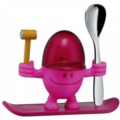 Wmf 0616687400 Mcegg Eierbecher Con Löffel, Rosa