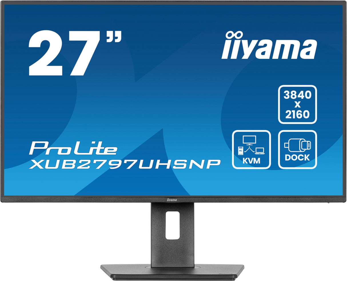 EAN 4948570123810 - iiyama ProLite XUB2797UHSNP-B1 pantalla para PC 68,6 cm (27") 3840 x 2160 Pixeles 4K Ultra HD LED Negro imagen 2