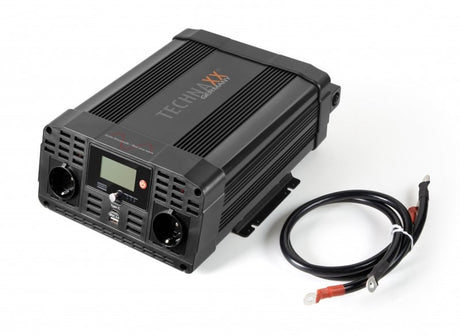 EAN 4260358124544 - Technaxx TE22 adaptador e inversor de corriente Auto 2000 W Negro imagen 8