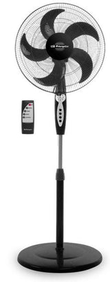 Ventilador De Pie Orbegozo Sf 0249 60w 5 Aspas 40cm 3 Velocidades