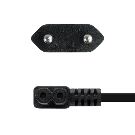 EAN 8433281010437 - TooQ 10.22.0503 cable de transmisión CEE7/16 C7 acoplador imagen 3