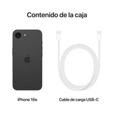 EAN 195950376944 - Apple iPhone 16e 15,5 cm (6.1") SIM doble iOS 18 5G USB Tipo C 512 GB Negro imagen 9