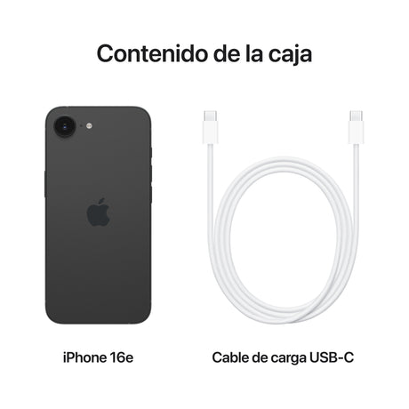 EAN 195950376944 - Apple iPhone 16e 15,5 cm (6.1") SIM doble iOS 18 5G USB Tipo C 512 GB Negro imagen 9