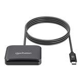 Manhattan Usb 2.0 Tipo-C Lector De Tarjetas Smartcard- Microsdxc