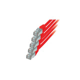 S-Conn Cat. 6, S/Ftp 1 M Cable De Red Rojo Cat6 S/Ftp (S-Stp)