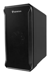 Caja Pc Natec Gaming Genesis Irid 503 Matx 1xusb 3.0 2xusb 2.0 S/F Cristal Templado