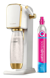Sodastream Soda Maker Art White Gold Qc Incl 1l Pet Bottle (2270295)