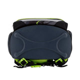 Herlitz Juego De Mochilas Escolares De 4 Piezas, 17 L, Ergonómica,Gris, Verde
