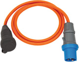 EAN 4007123673834 - Brennenstuhl 1132920025 cable de transmisión Naranja 1,5 m Enchufe tipo F imagen 1
