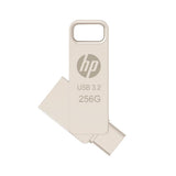 Usb 3.2 Hp 256gb X206c-A Otg Tipo-C Metal